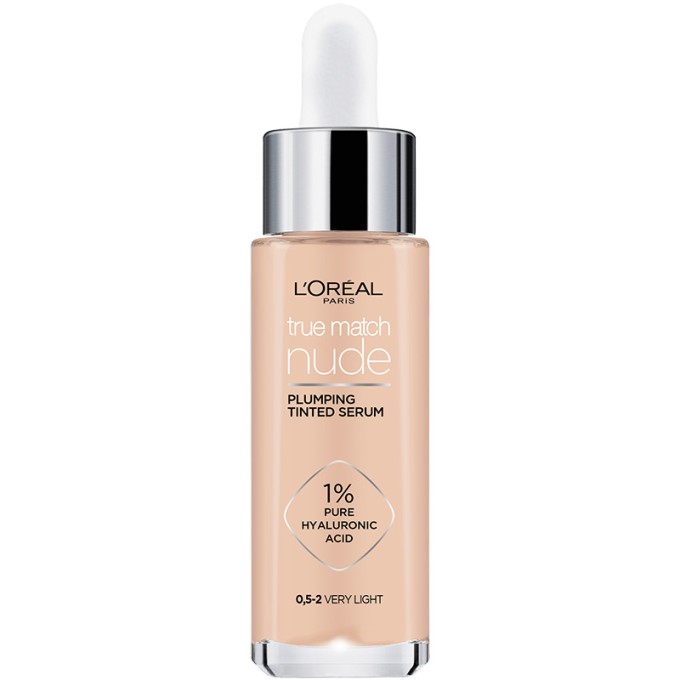 L´Oréal True Match Nude Plumping Tinted Serum 30 ml 0.5-2 Very Light