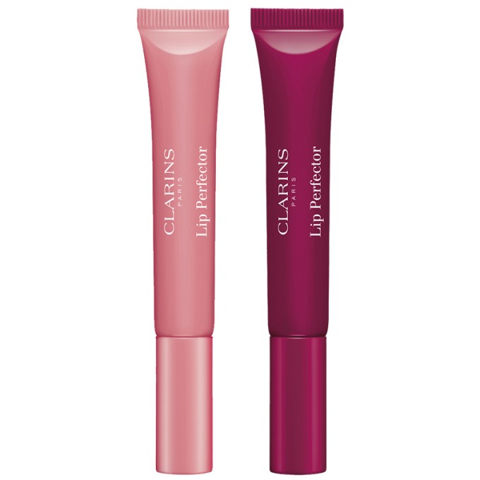 Clarins Lip Perfector Duo - lūpų blizgesių rinkinys