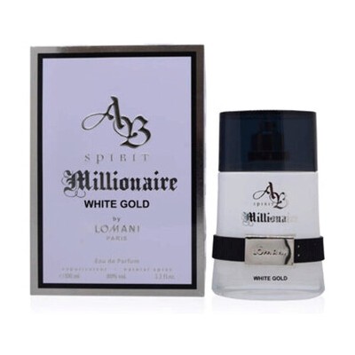 Lomani AB Spirit Millionaire White Gold EDP kvepalai vyrams, 100 ml