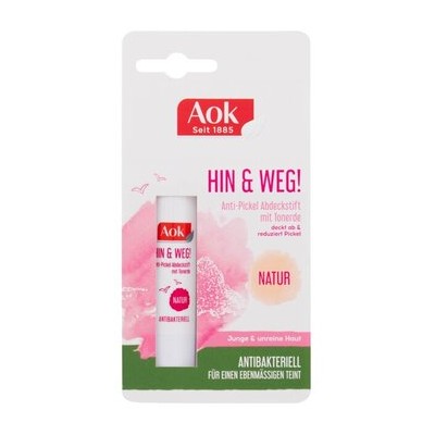 Aok There & Away Anti-Blemish Concealer Stick - Lokální péče 3.2g