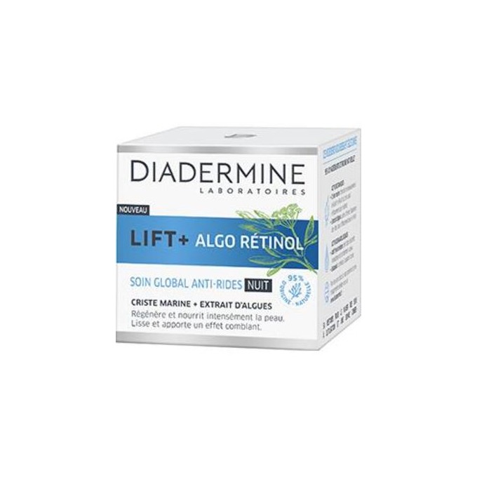 Diadermine Lift+ Phytoretinol Anti-Age Advanced Night Cream 35+ - naktinis anti-age kremas 35+