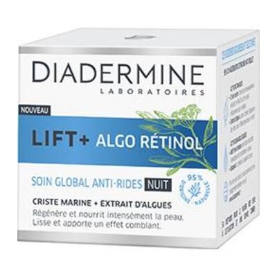 Diadermine Lift+ Phytoretinol Anti-Age Advanced Night Cream 35+ - naktinis anti-age kremas 35+