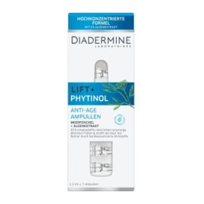 Diadermine Lift+ Phytoretinol Anti-Age Ampoules - Pleťové sérum 7ml