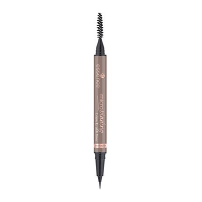 Essence Microblading Brow Brush Liner - Pero na obočí 0,6 ml 04 Dark Brown