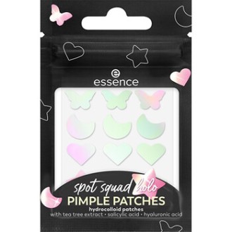Essence Spot Squad Holo 10 Simple Patches - holografiniai spuogų pleistriukai, 24 vnt.