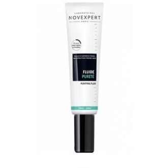 Novexpert Trio-Zinc Purifying Fluid - veido kremas mišriai, riebiai ir į spuogus linkusiai odai, 30
