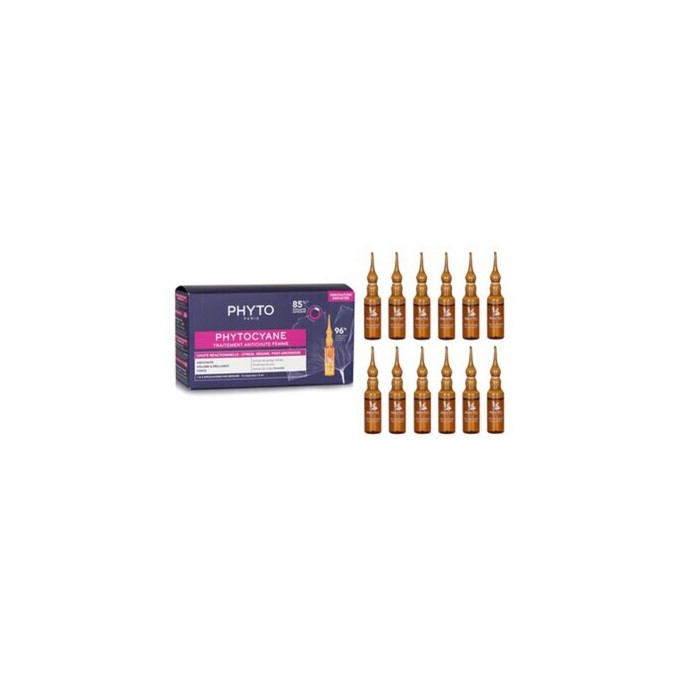 Phyto Professional Phytocyane Anti-Hair Loss Treatment Post-partum, Stress, Diet - Přípravek proti padání vlasů 12ml