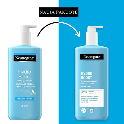 Neutrogena Hydrating body cream Hydro Boost (Quenching Body Gel Cream) 400 ml