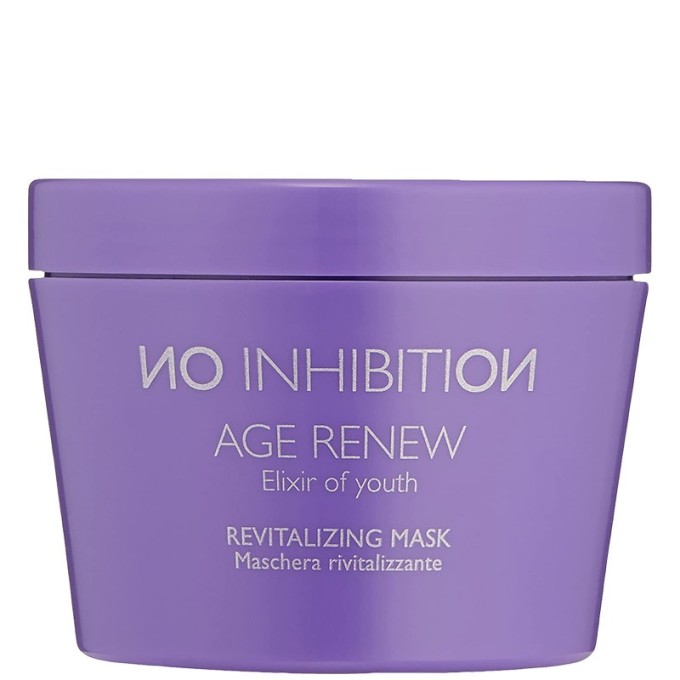 No Inhibition Age Renew Revitalizing mask - atgaivinamoji kaukė plaukams, 200 ml
