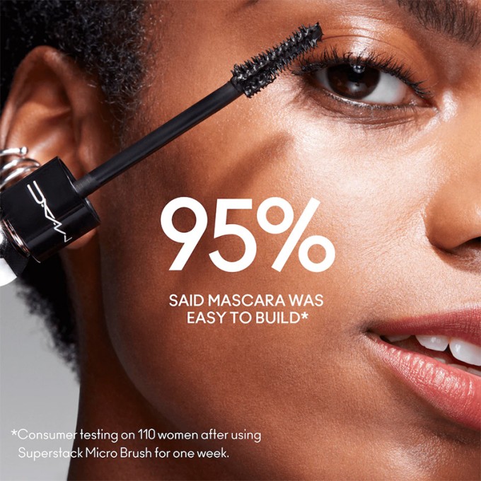 MAC M.A.C Stack Micro Brush Mascara 12 ml Black