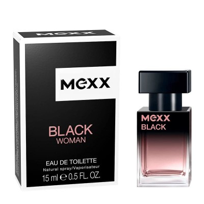 Mexx Black for Her EDT kvepalai moterims, 15 ml