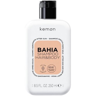 Kemon Bahia Shampoo Hair & Body - šampūnas plaukams ir kūnui po saulės, 250 ml