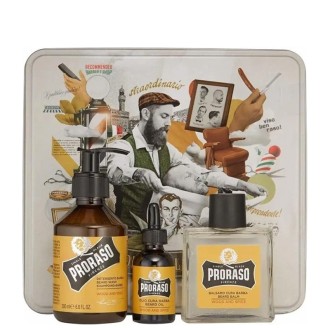 Proraso Wood & Spice Beard Wash Set - Beard Wash Gift Set 330 ml 2