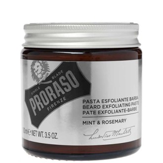 Proraso Mint & Rosemary Beard Exfoliating Paste Peeling - Peeling cleansing paste for beard and