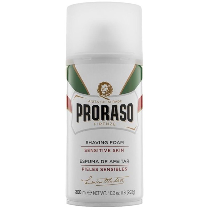 Proraso Sensitive & Anti-Irritation Shaving Foam 300 ml
