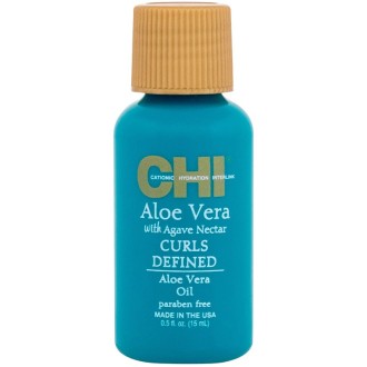 Farouk Systems CHI Aloe Vera Curls Defined Rinse-free Oil 15ml