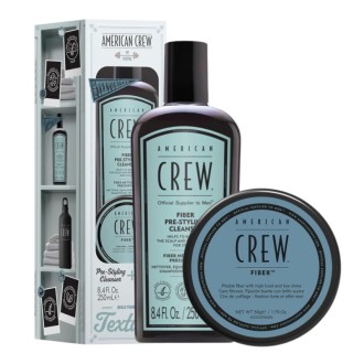 American Crew Fiber Texture Duo - plaukų formavimo rinkinys