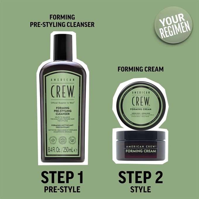 American Crew Curls Forming Duo - plaukų formavimo rinkinys