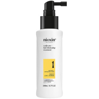 Nioxin System 1 Scalp Treatment 1 - Hair treatment for fine, slightly thinning natural hair 100 ml