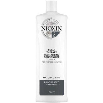 Nioxin System 2 Scalp Revitaliser Conditioner Fine Hair Noticeably Thinning 1000 ml