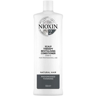 Nioxin System 2 Scalp Revitaliser Conditioner Fine Hair Noticeably Thinning 1000 ml