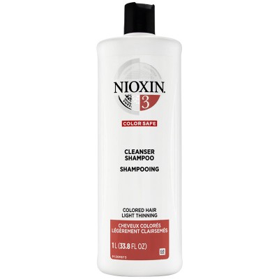 Nioxin System 3 Cleanser Fine Hair Normal To Thin Looking Chemically Treated 1000 ml