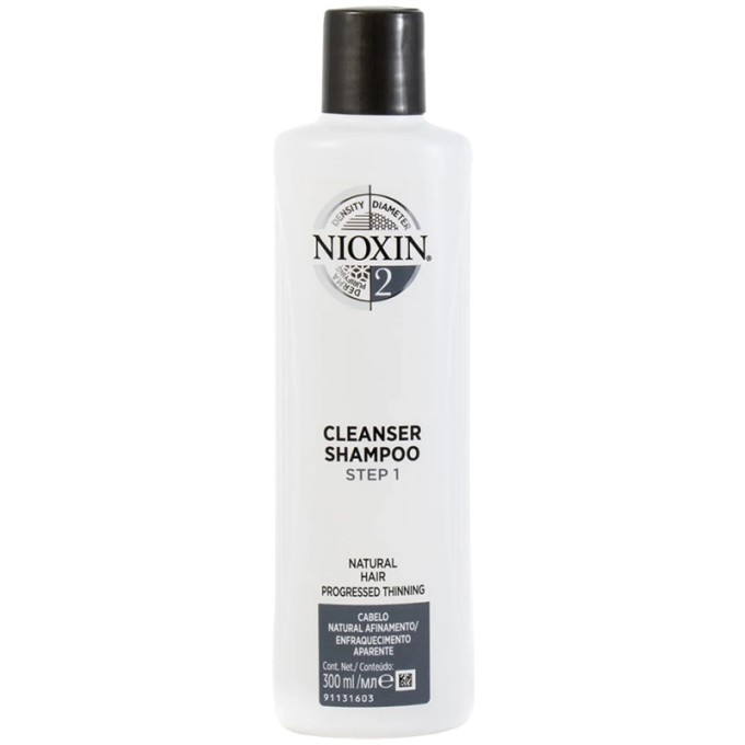 Nioxin System 2 Cleanser Fine Hair Noticeably Thinning 300 ml
