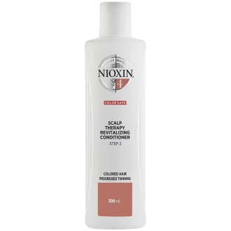 Nioxin System 4 Conditioner Color Save - Revitalizing conditioner for colored falling hair 300 ml