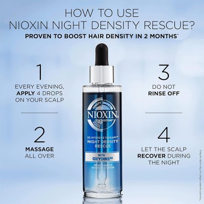 Nioxin Night Density Rescue ( Against Hair Loss ) 70 ml
