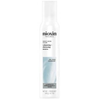 Nioxin Volumising Foam - putos plaukų apimčiai, 200 ml