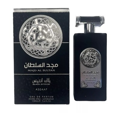 Asdaaf Majd Al Sultan Black Intense EDP 100ml