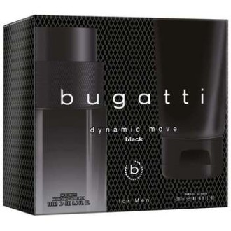 Bugatti Dynamic Move Black Dárková sada EDT 100 ml a sprchový gel 200 ml 100ml