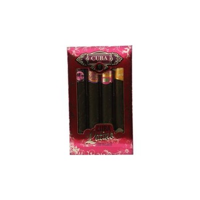 Cuba Cuba Latino for Women Gift Set Cuba Cactus EDT 35 ml, Cuba Carnaval EDT 35 ml, Cuba Copacabana EDT 35 ml, Cuba Maya EDT 35 