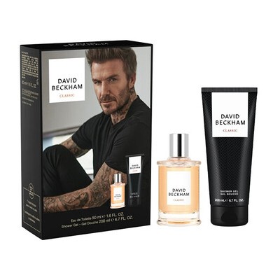 David Beckham Classic Dárková sada EDT 50 ml a sprchový gel 200 ml 50ml