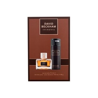 David Beckham Intimately for Men Gift set EDT 75 ml and deospray 150 ml 75ml
