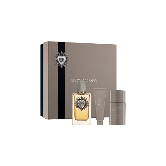 Dolce Gabbana Devotion Pour Homme Dárková sada EDP 100 ml, deostick 75 g a sprchový gel 50 ml 100ml