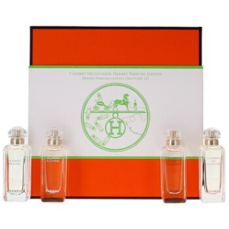 Hermes Un Jardin Discovery Set Kolekce miniatur Dárková sada EDT Un Jardin Sur La Lagune 7,5 ml a EDT Un Jardin a Cythere 7,5 ml
