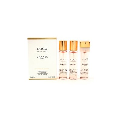 Chanel Coco Mademoiselle EDP (3 x 20 ml) filling 60ml