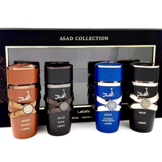 Lattafa Perfumes Asad Collection Kolekce miniatur pro muže 100ml
