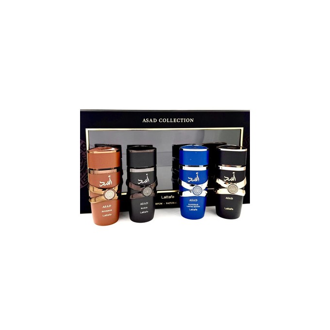 Lattafa Perfumes Asad Collection Kolekce miniatur pro muže 100ml
