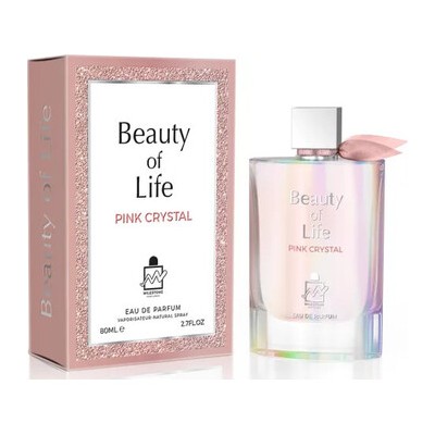 Milestone Perfumes Beauty Of Life Pink Crystal EDP 80ml