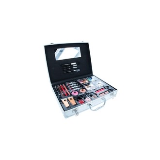 2K Beauty Unlimited Train Case SET Complete Makeup Palette 63.2g