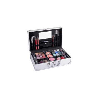 2K Fabulous Beauty Train Case SET Complete Makeup Palette 66.9g