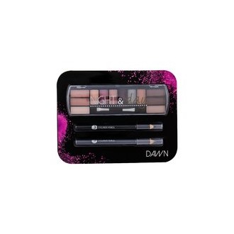 2K Night & Day Dawn Eyes Palette - Gift set for eye make-up Dawn