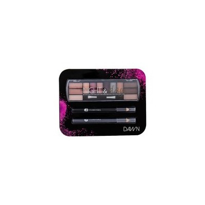 2K Night & Day Dawn Eyes Palette - Gift set for eye make-up Dawn