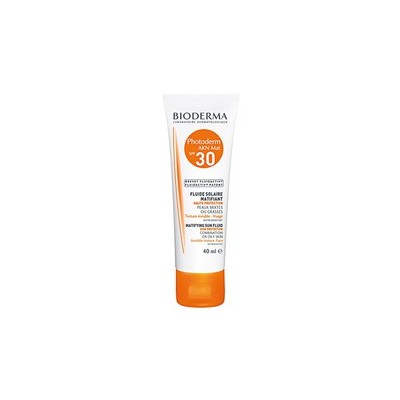 Bioderma PHOTODERM AKN Mat SPF 30 Sun Matifying Fluid (Combination to Oily Skin) - fluid mattifying lotion with high protection 