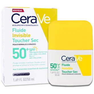 CeraVe Dry Touch Fluid Sunscreen SPF 50+ - Matující ochranný fluid 50ml