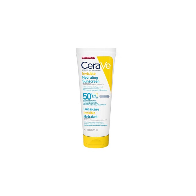 CeraVe Invisible Hydrating Sunscreen SPF 50+ - Opalovací krém 177ml
