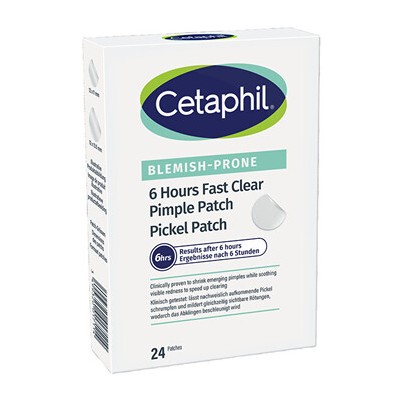 Cetaphil 6 Hour Fast Clear Pimple Patch - Lokální náplasti na akné 24.0ks