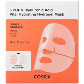 COSRX 5 PDRN Hyaluronic Acid Hydrogel Mask - Hydratační maska 34.0g
